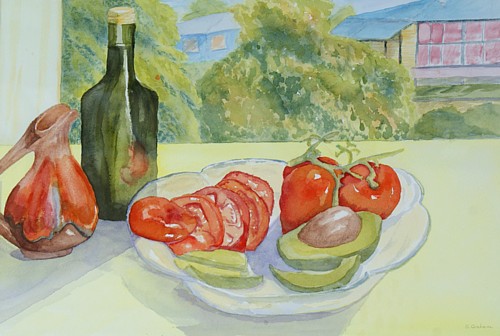 Tropical Lunch By Susanne Graham