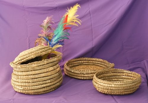 Aboriginal Basket Weaving 10b