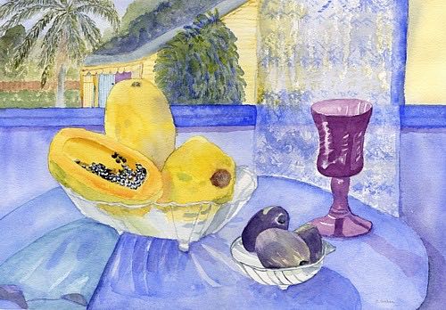 PawPaw and Figs Breakfast Treat by Susanne Graham