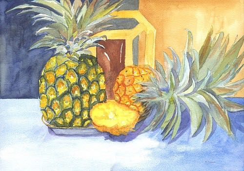  Sweet Pineapple by Susanne Graham