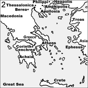 Map Macedonia