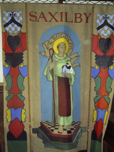 Banner of St Botolph’s church, Saxilby